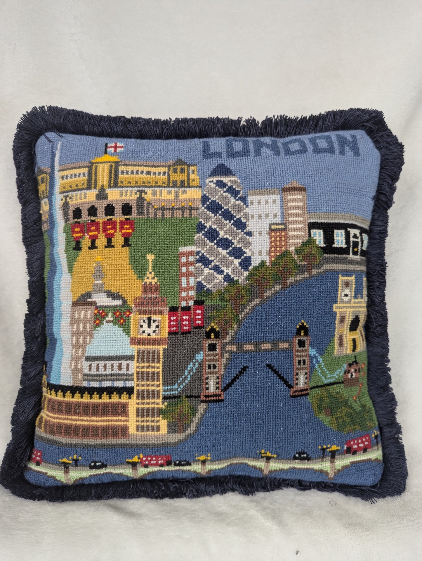 London Cross Stitch Cushion Kit